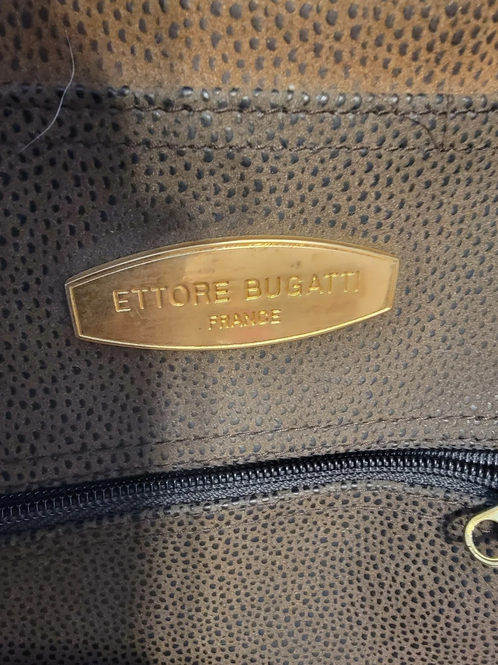 Men's Brown Duffel Travel Bag with Front Pocket